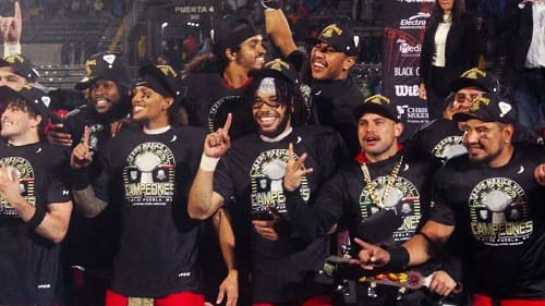 Mexicas son campeones del Tazón Mexico