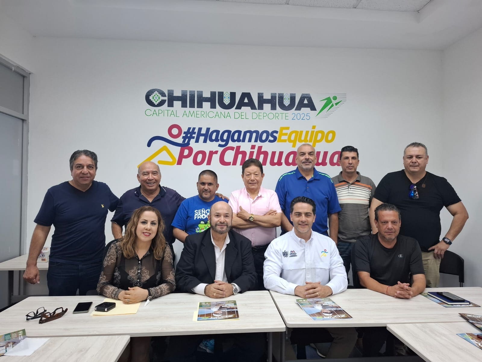 El director de Instituto Municipal del deporte refrenda el apoyo a los Cronistas Deportivos “Pancho Cano”