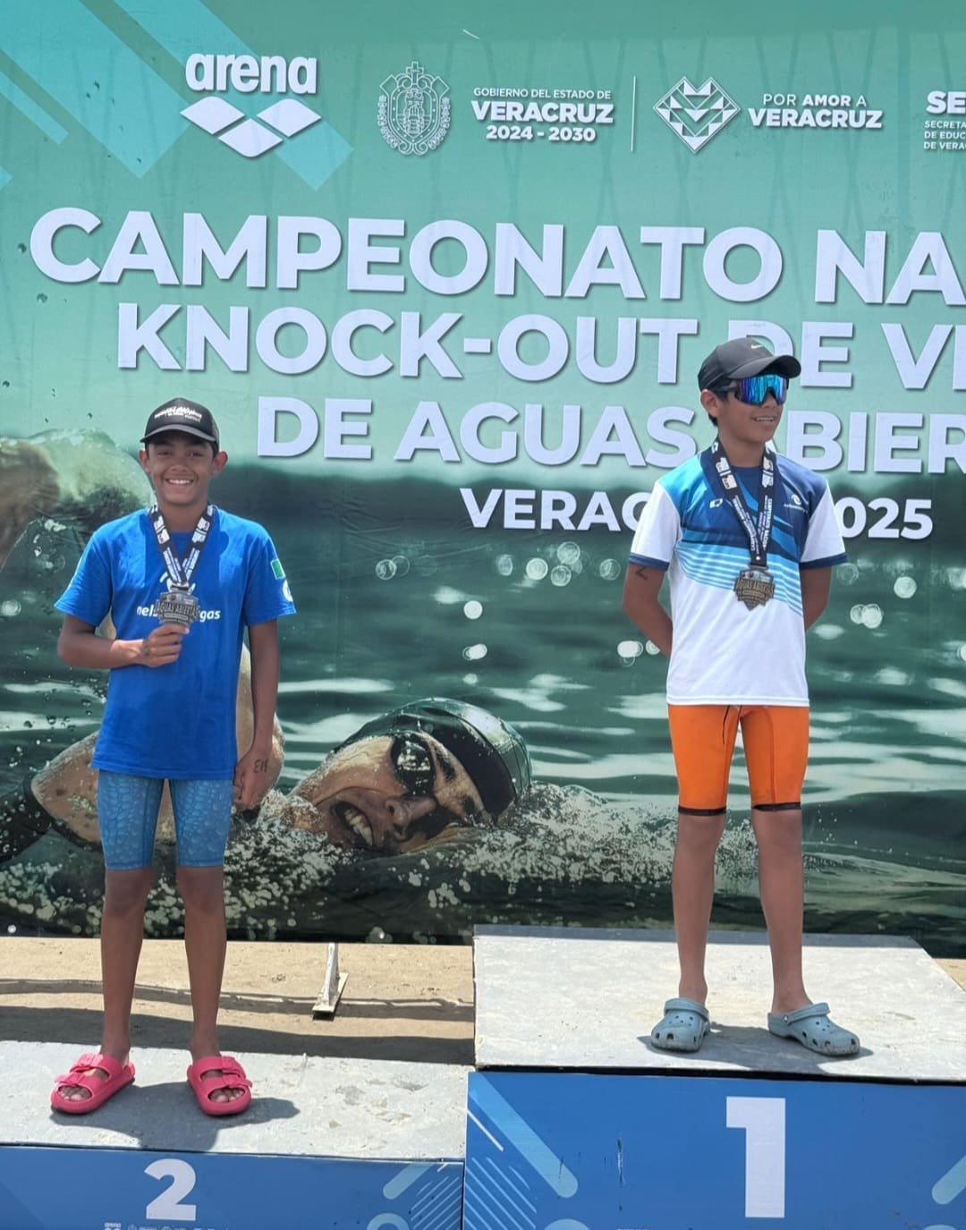 ANV se posiciona en los primeros lugares de las aguas abiertas