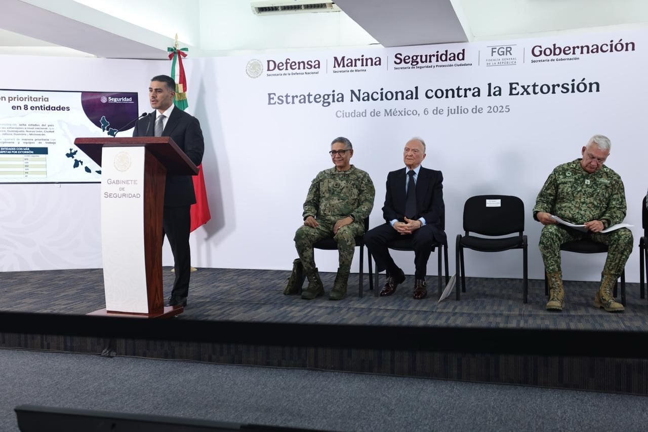Anuncian Estrategia Nacional contra la Extorsión