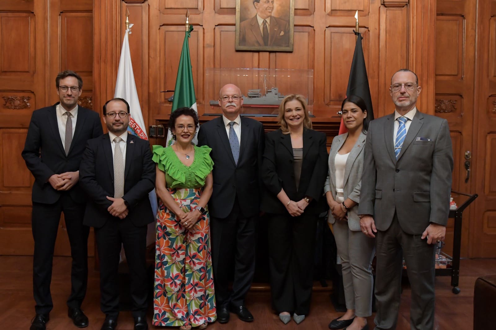 Esto dijo Maru Campos en reunión con el embajador de Alemania