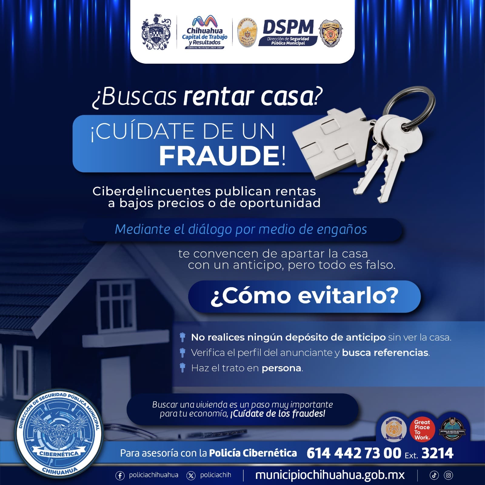 Alertan de fraudes por personas que rentan viviendas en la ciudad