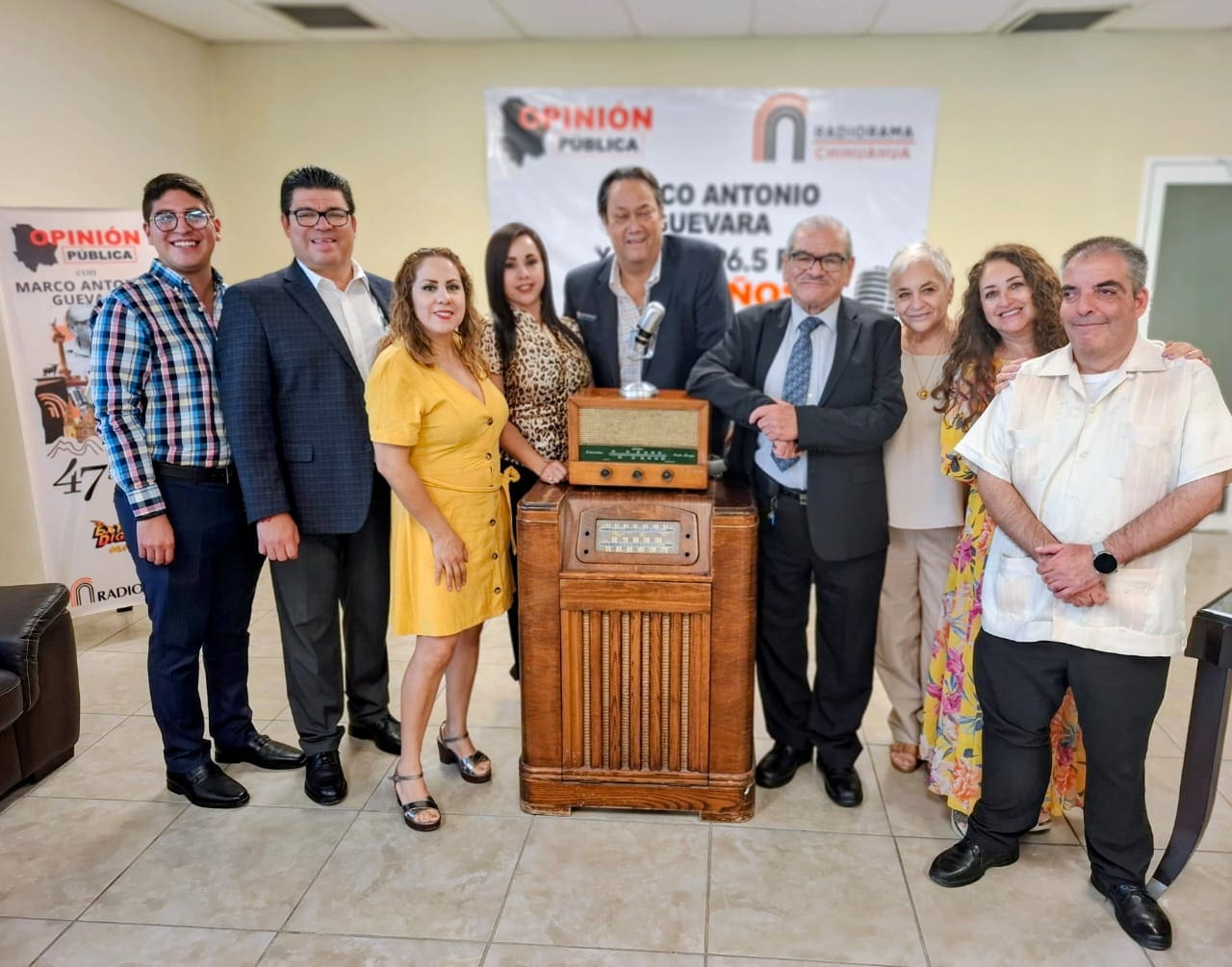 Marco Antonio Guevara cumplió 47 años ininterrumpidos de Opinión Pública