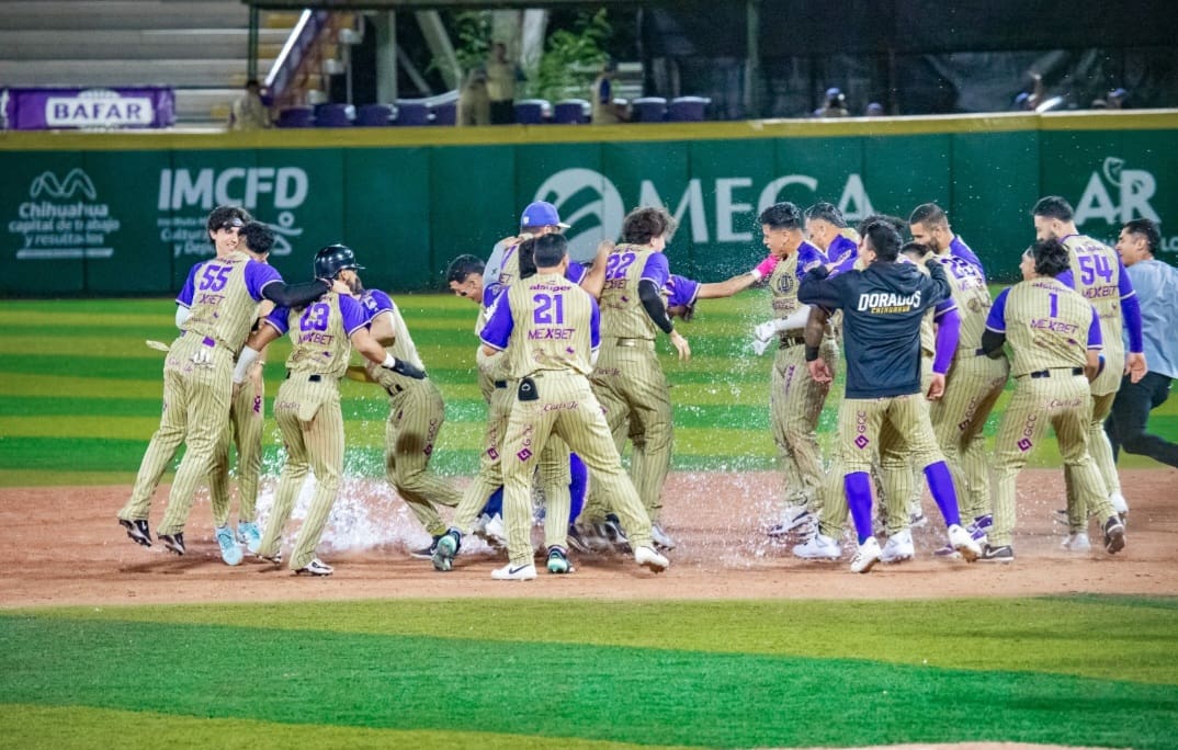 Dorados se pone al frente en la semifinal del Estatal de Beisbol