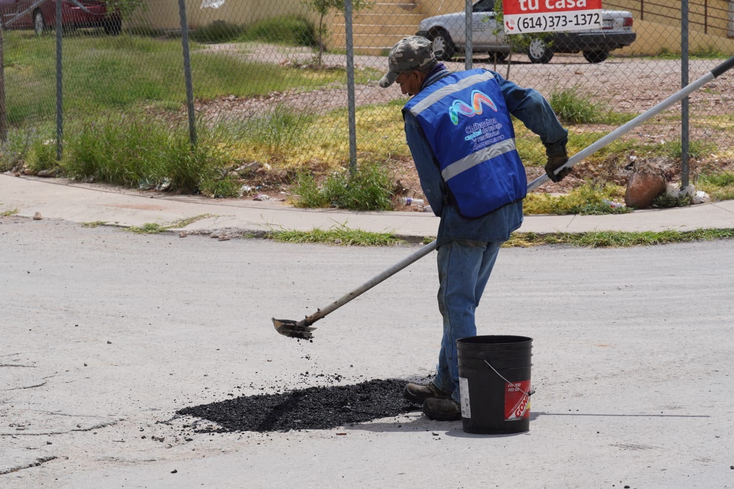 Taparon más de mil 900 baches esta semana