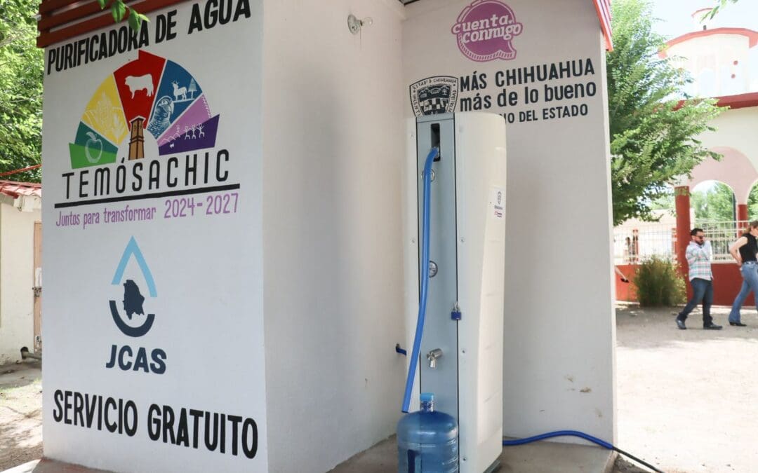 Invierten en nueva planta de ultrafiltración de agua en Temósachic
