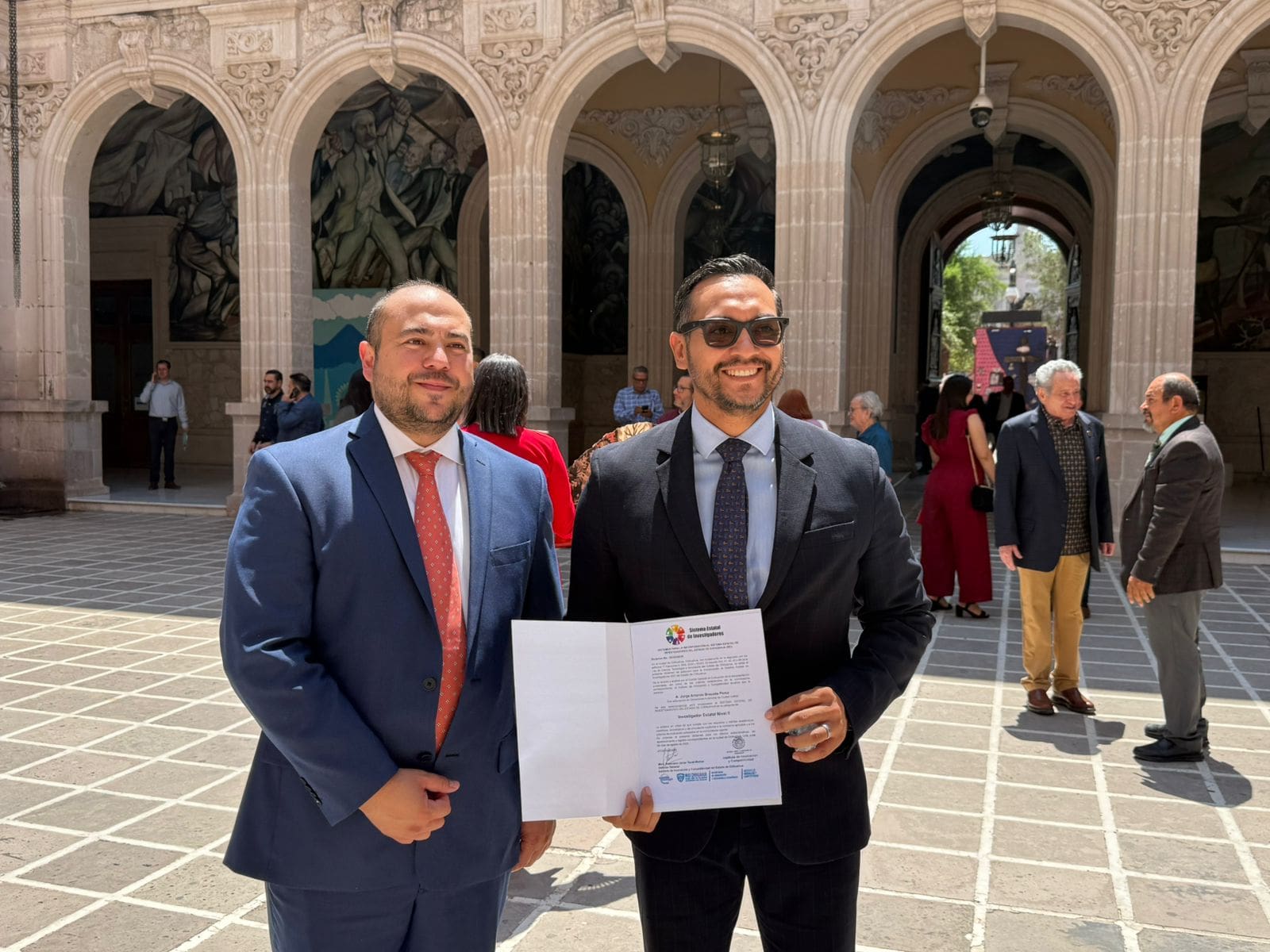 Reconocen a profesionales adscritos al Sistema Estatal de Investigadores