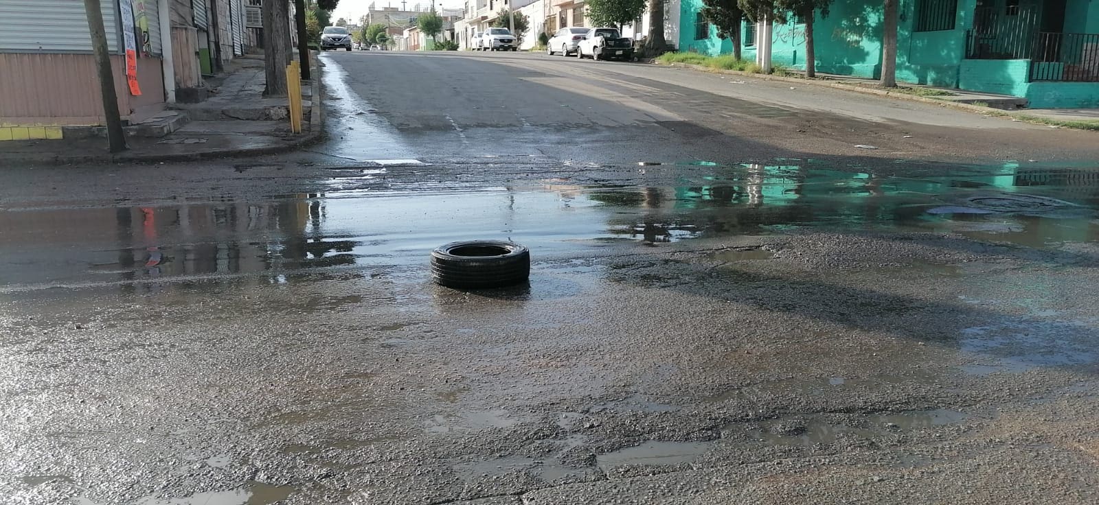 Fuga de agua en Barrio de Londres
