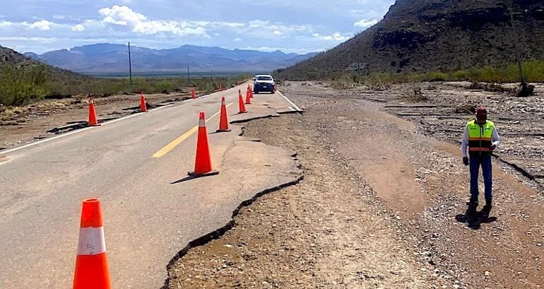 Avanza la reparación de carreteras tras daños por lluvias en el estado