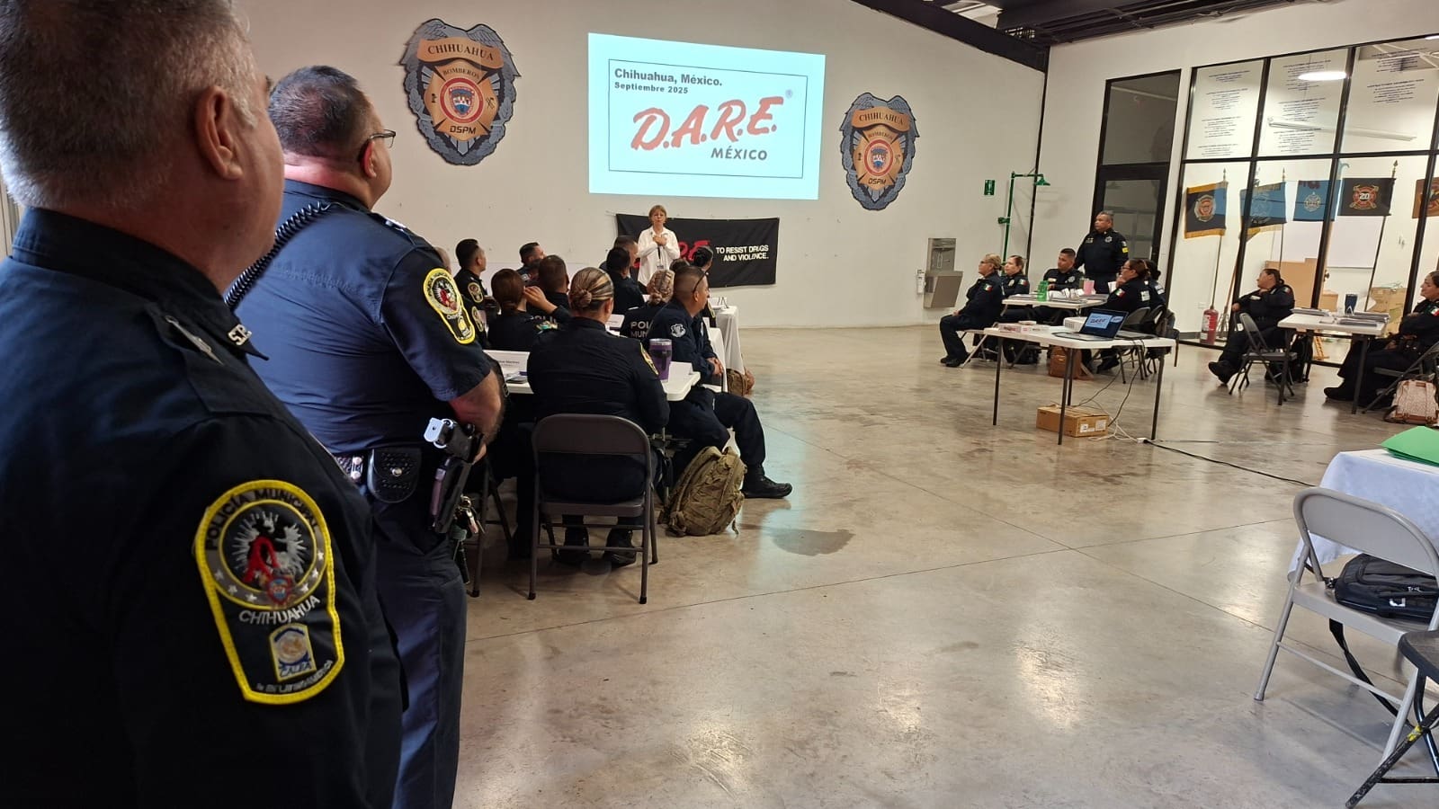 Policías son adiestrados por el Centro Nacional de Capacitación DARE