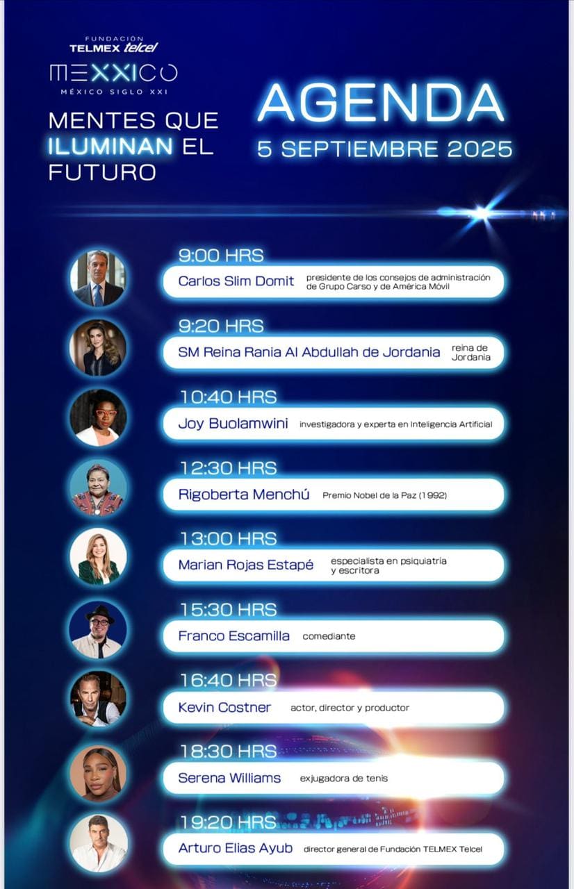 Lista la programación para México Siglo XXI 2025