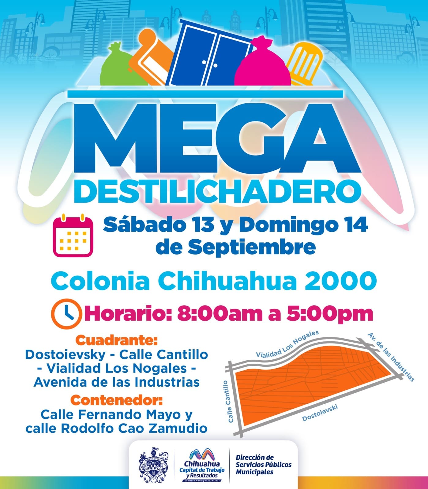 Realizarán Mega Destilichadero en Chihuahua 2000 este fin de semana