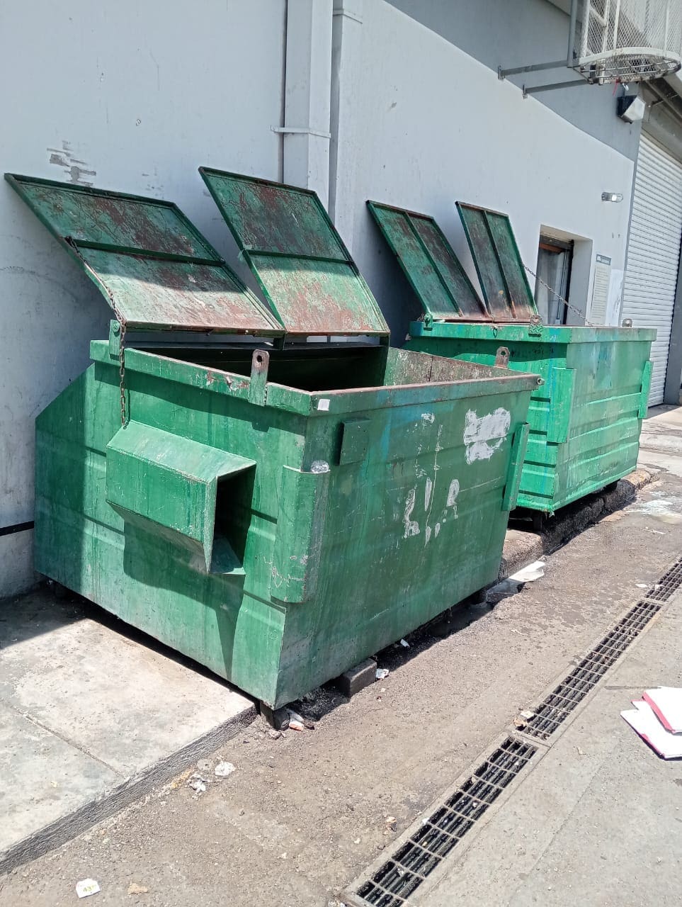 [Reporte Ciudadano] Reportan en los Pinos, malos olores por mal estado de contenedores