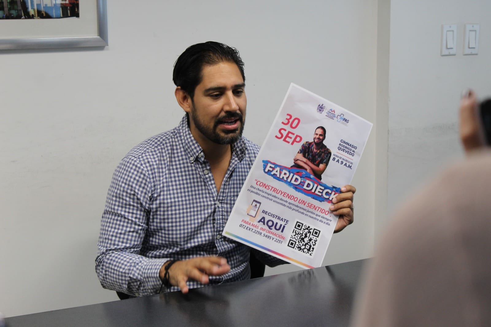 Invitan a conferencia con Farid Dieck este 30 de septiembre