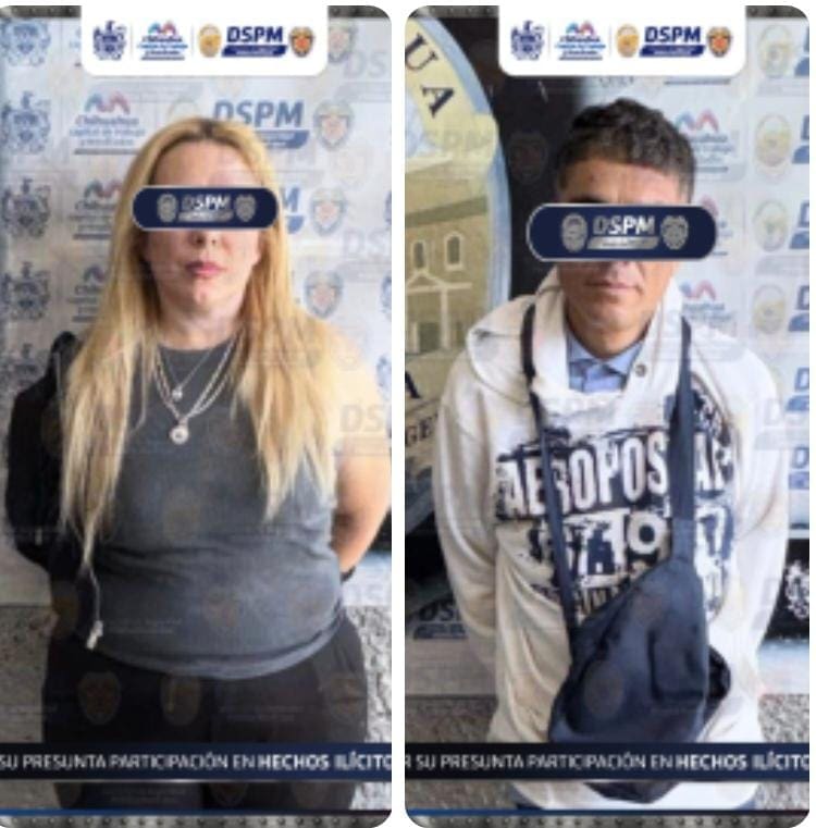 Los detienen por robar zapateria en Chihuahua 2mil