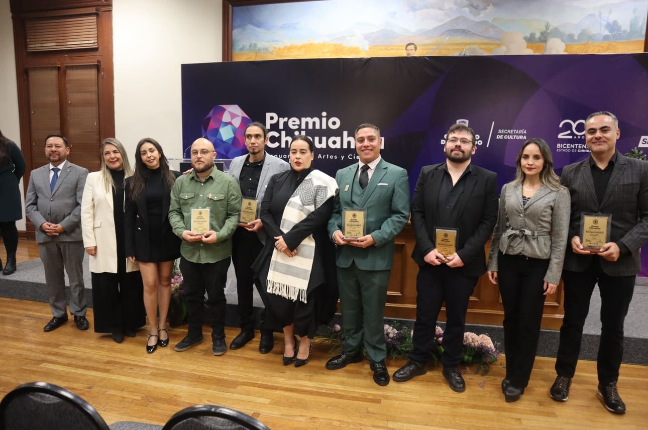Revelan a los ganadores del Premio Chihuahua Vanguardia 2025