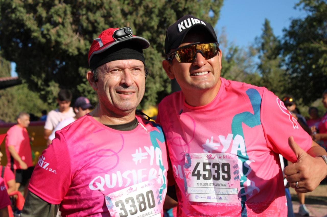 Corre Bonilla en en la carrera “Ya quisieras Cáncer”