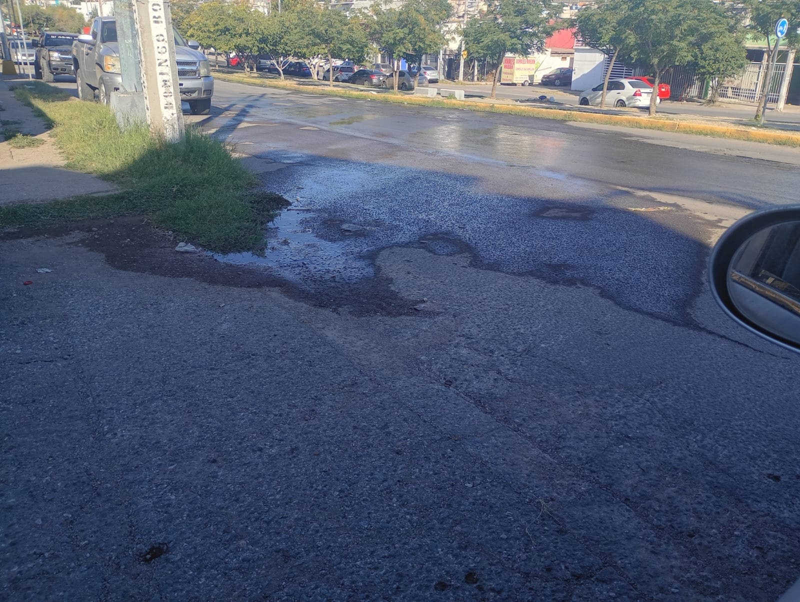 [Reporte Ciudadano] Vecinos denuncian fuga de agua en la colonia Mármol III