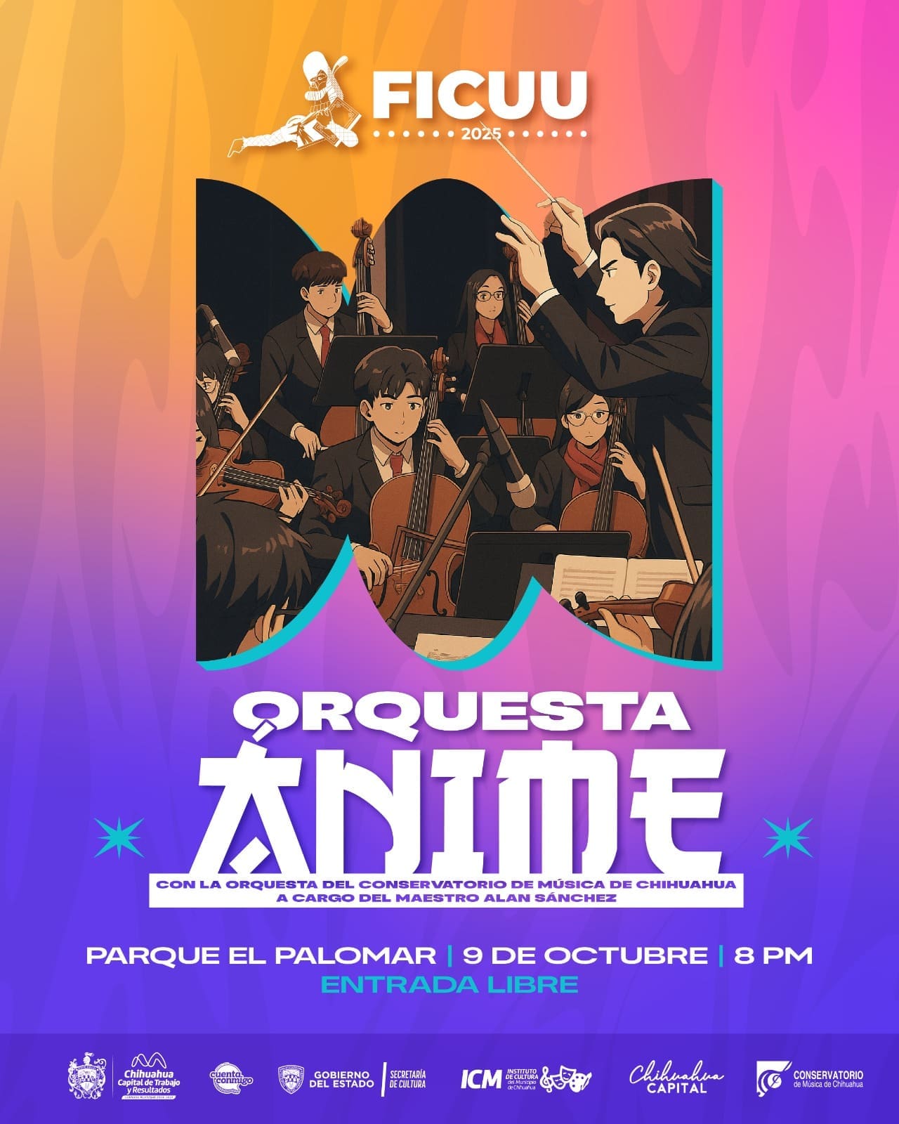Hoy: Regresa FICUU con concierto de Orquesta Anime
