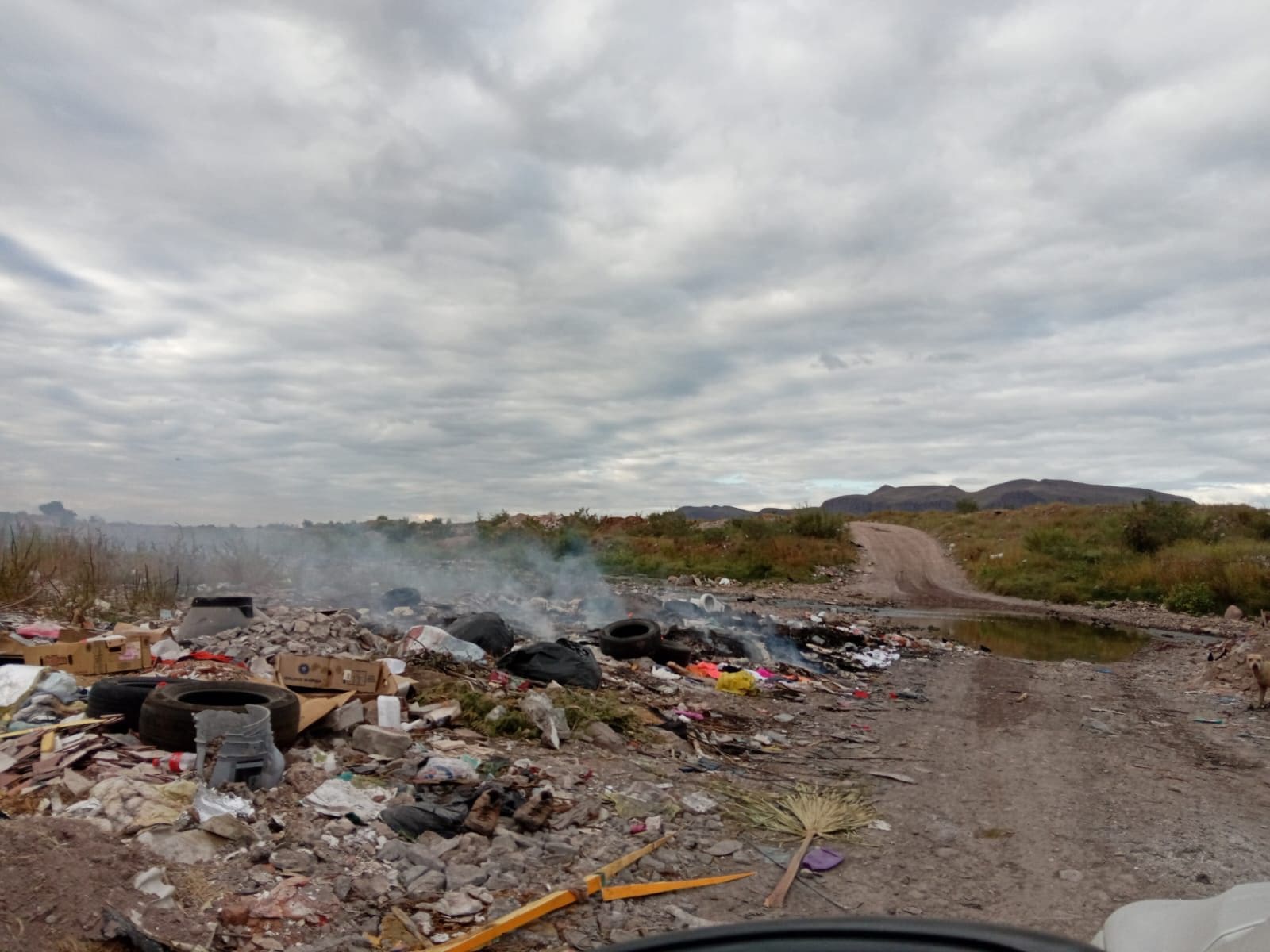 Atiende Municipio tiradero clandestino al norte de Chihuahua