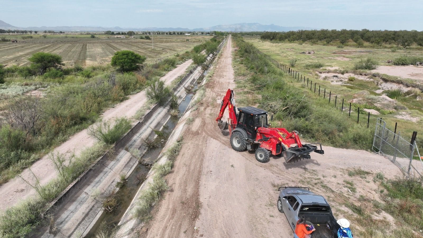 Ejecuta Estado programa de infraestructura hidroagrícola con inversión millonaria