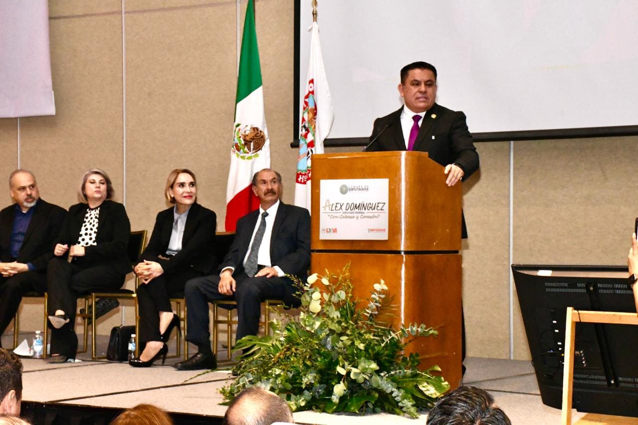 Destaca Alex Domínguez propuestas en materia de seguridad en su primer informe 