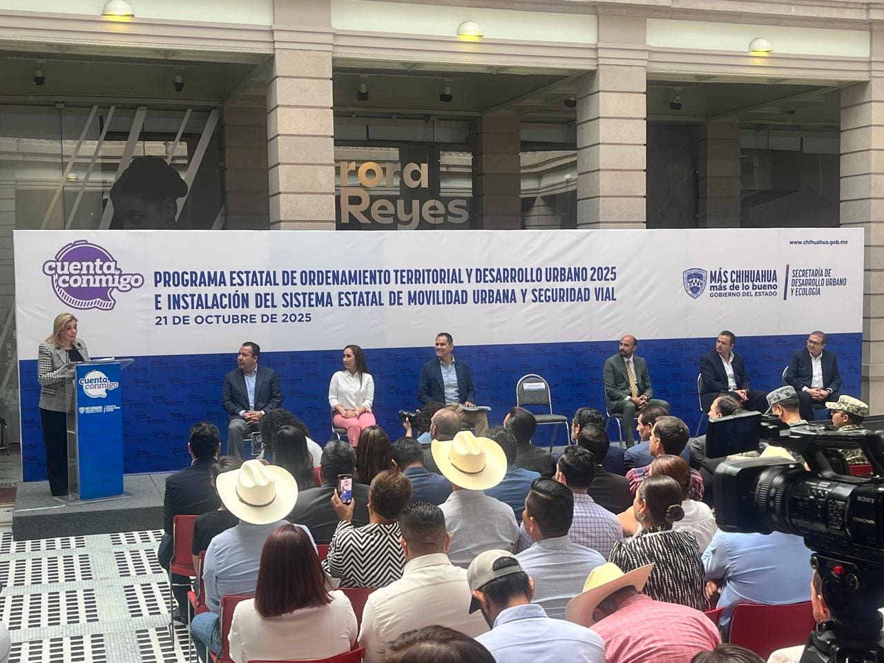 Presentan Plan Estatal de Ordenamiento Territorial y Movilidad con alcaldes de Chihuahua