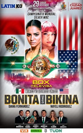 Diana la bonita Fernández enfrentara a Nayeli “Bikina “Rodríguez