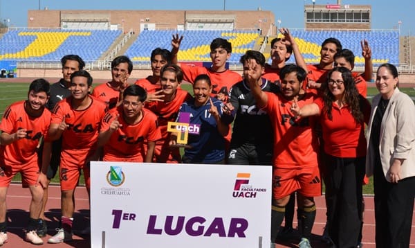 Ciencias Agrícolas y Contaduría los monarcas del fútbol soccer Interfacultades +UACh 2025