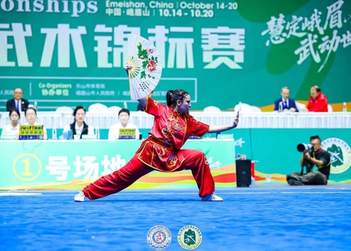 Teporaca 2025: Michelle Mena Torres, candidata en la disciplina wushu,taolu