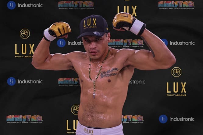 Se medirán “Toro” Corrales e Irvin Amaya por título pluma de LUX Fight League