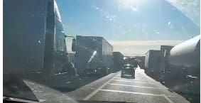 Persiste cierre parcial en la carretera Chihuahua- Delicias
