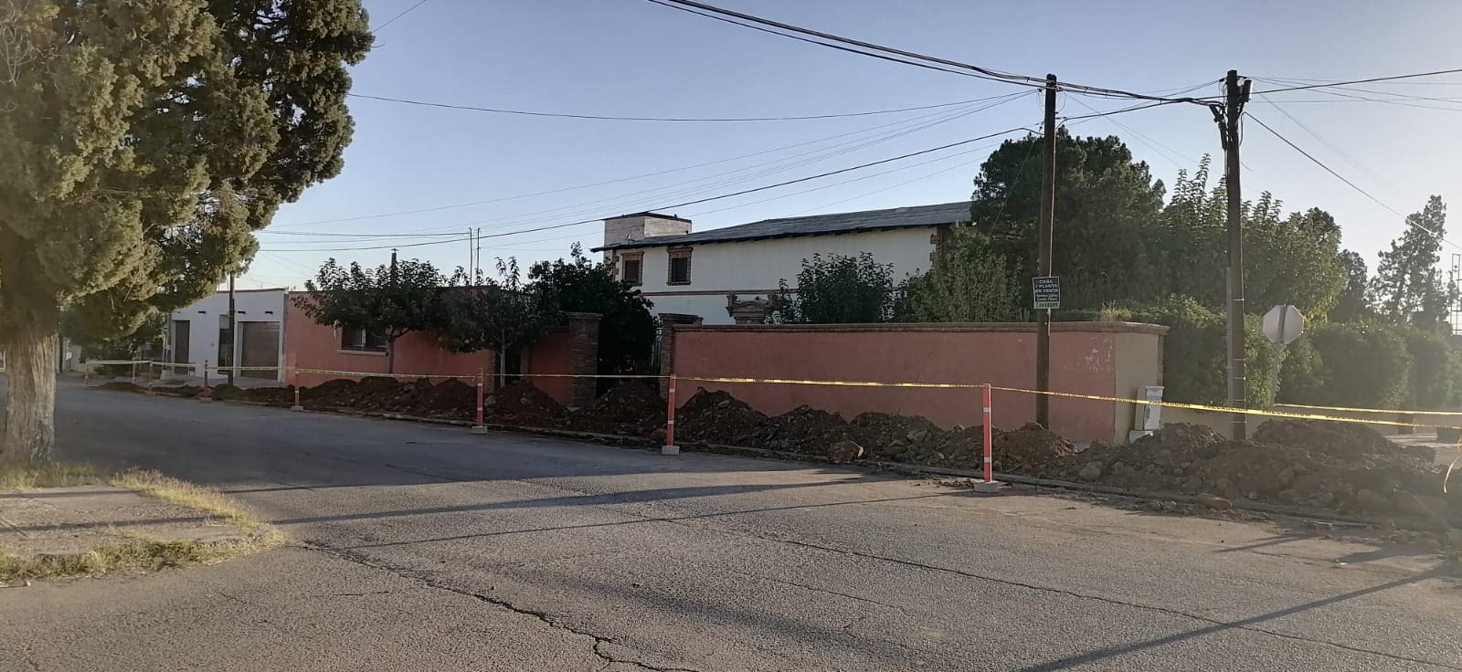 Trabajos de reparación de tuberías en la colonia Campesina: cierre parcial de vialidades