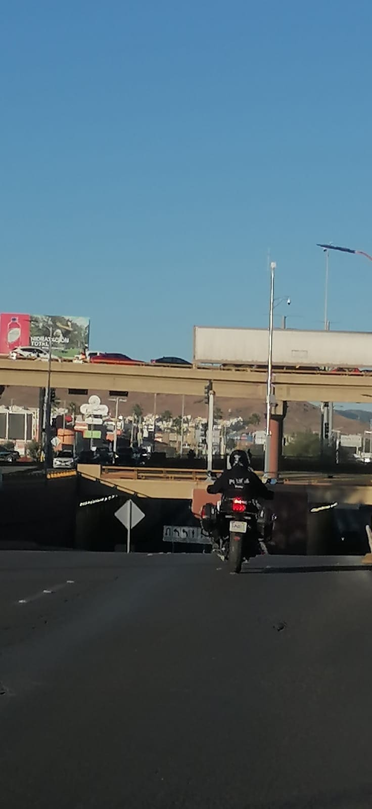 Fuerte operativo de la Policía Vial en La Cantera