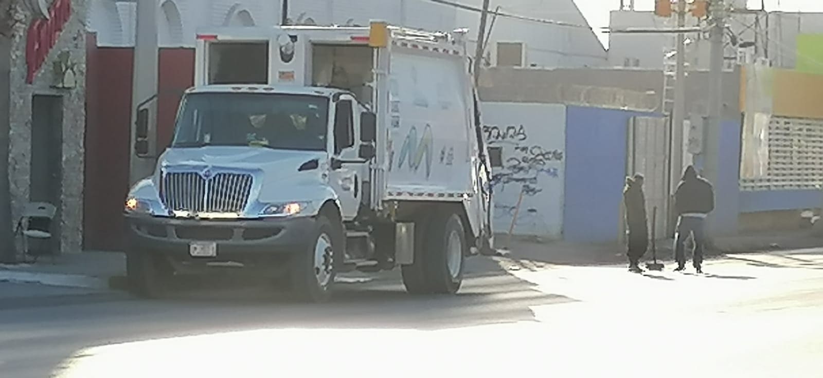 Camión de basura se descompone en avenida Colón; fallas son cada vez más frecuentes