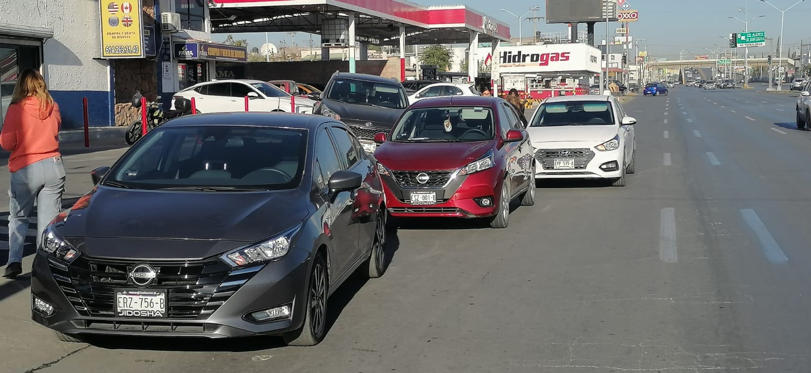 Choque múltiple sobre la avenida Tecnológico genera ligera congestión vehicular