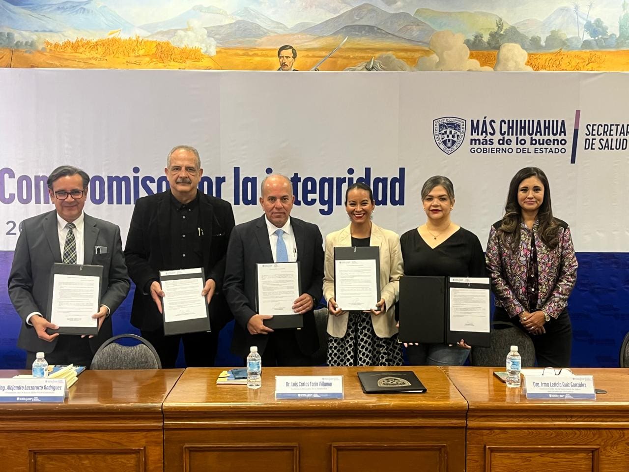 Firman Coespris y Cámaras acuerdo para reforzar acciones anticorrupción en el estado