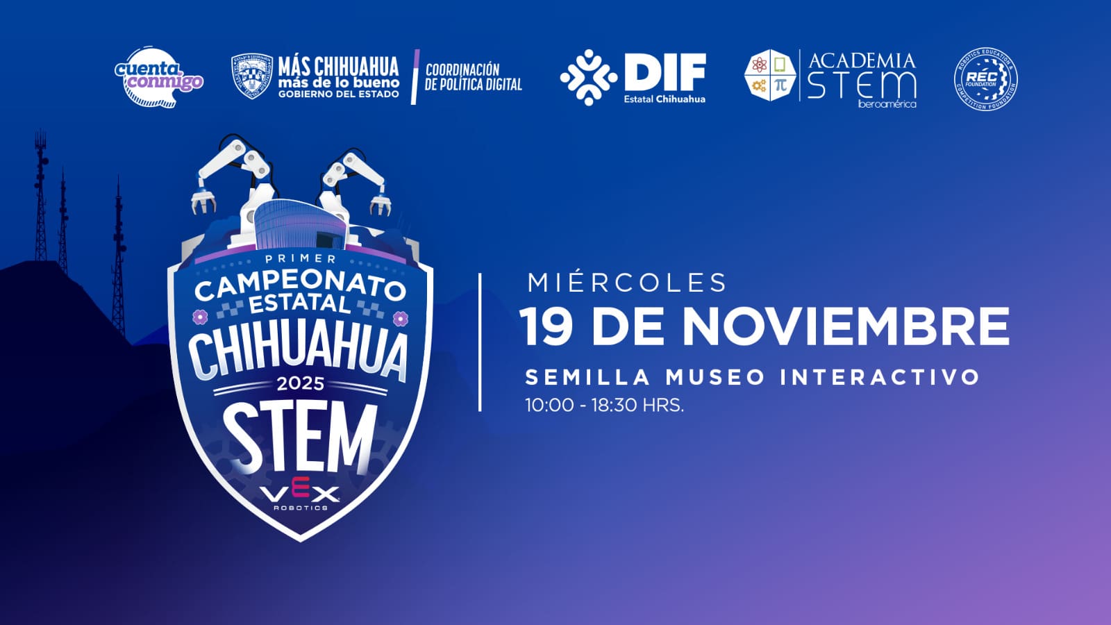 Realizarán primer Campeonato Estatal de Robótica con más de 40 equipos