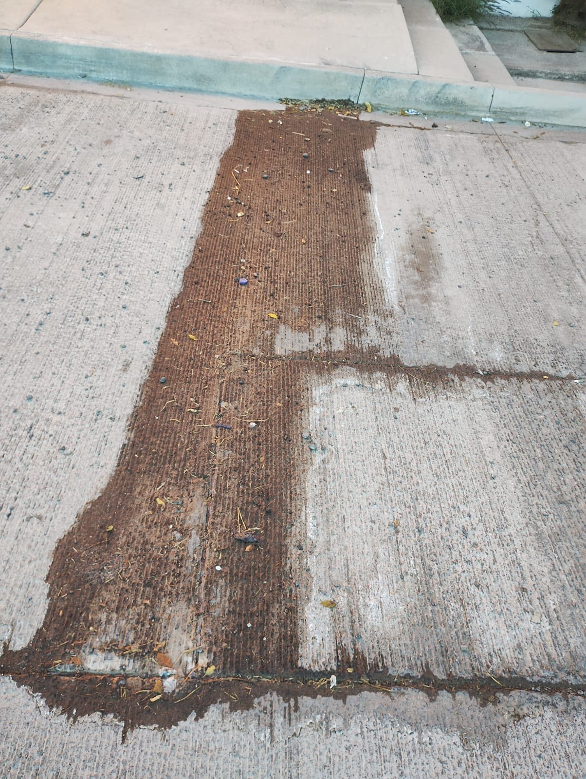 Vecinos reportan fuga de agua en la calle Topacio, a metros de un kínder en Fuentes Mares
