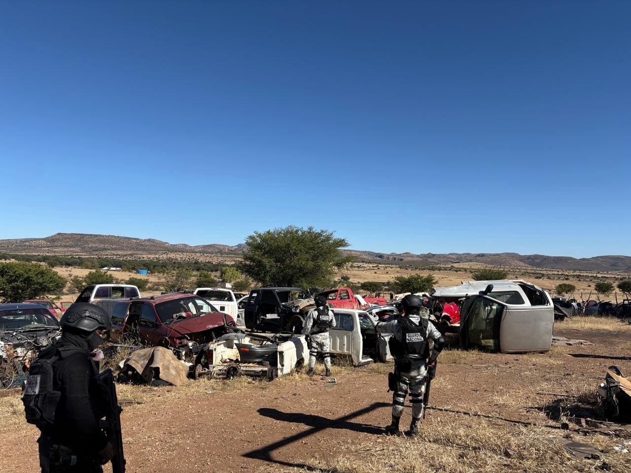 Concluye operativo en tiro de mina: recuperan 10 cuerpos en Aquiles Serdán