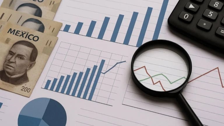 Economía mexicana creció apenas 0.7% en 2025, su peor cifra desde la pandemia