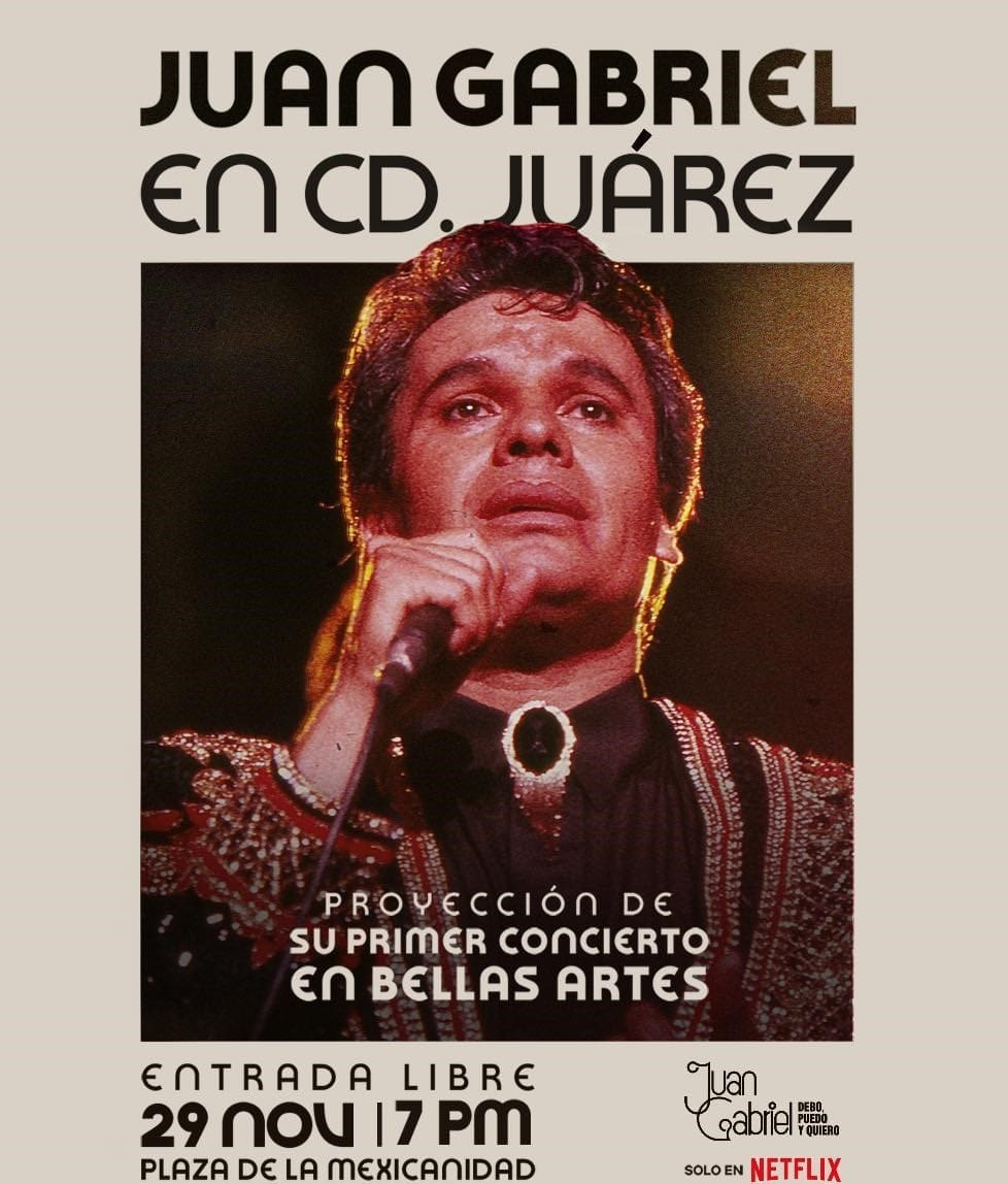 Invitan al concierto de Juan Gabriel en la Plaza de la Mexicanidad