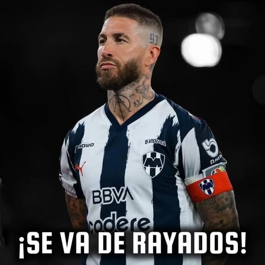 Sergio Ramos se despide de los Rayados.