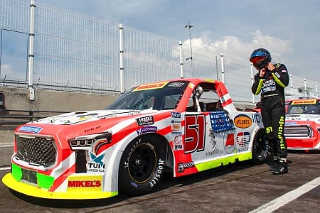 Consigue Edwin Arenas un podio en Trucks México Series 2025