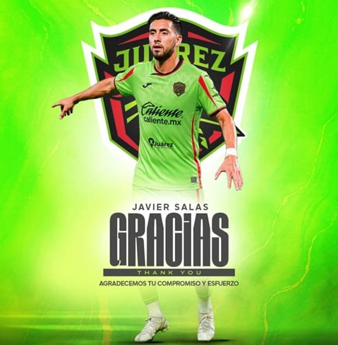 Termina etapa de Javier Salas con FC Juárez
