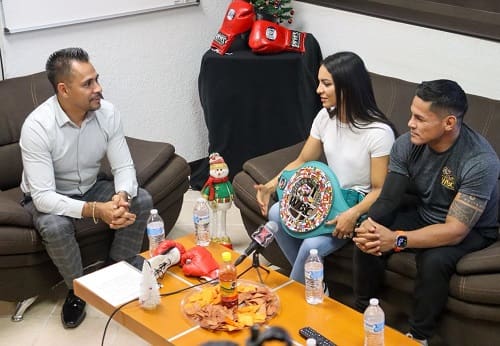 Visita la Campeona Mundial Diana «Bonita » Fernández el IMDEJ
