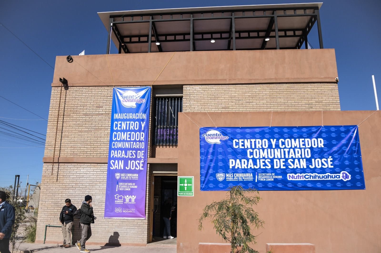 Inaugura Maru Campos nuevo centro comunitario en Juárez 