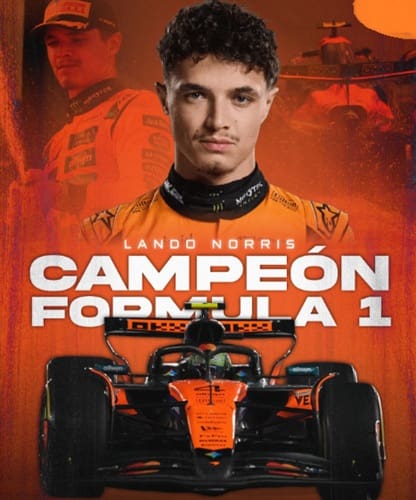 Lando Norris es el nuevo monarca de la Fórmula Uno