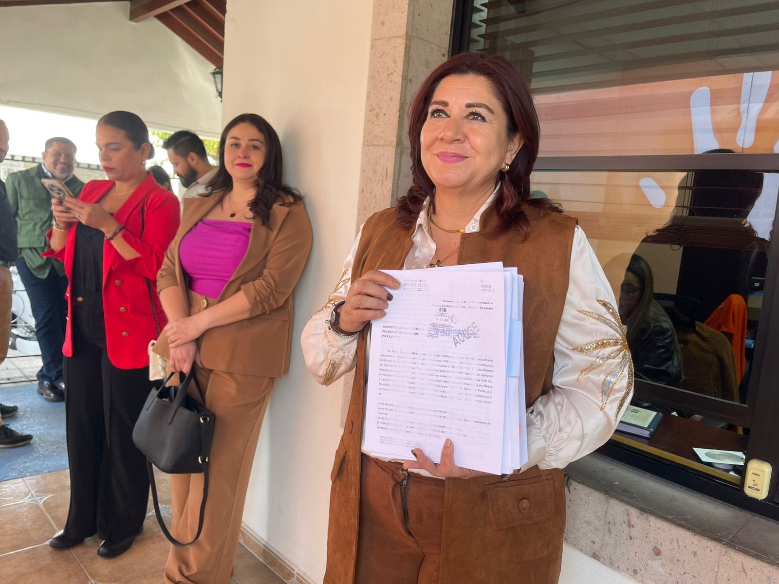 Síndica de Camargo denuncia violencia política por género; mujeres PRI le brindan respaldo