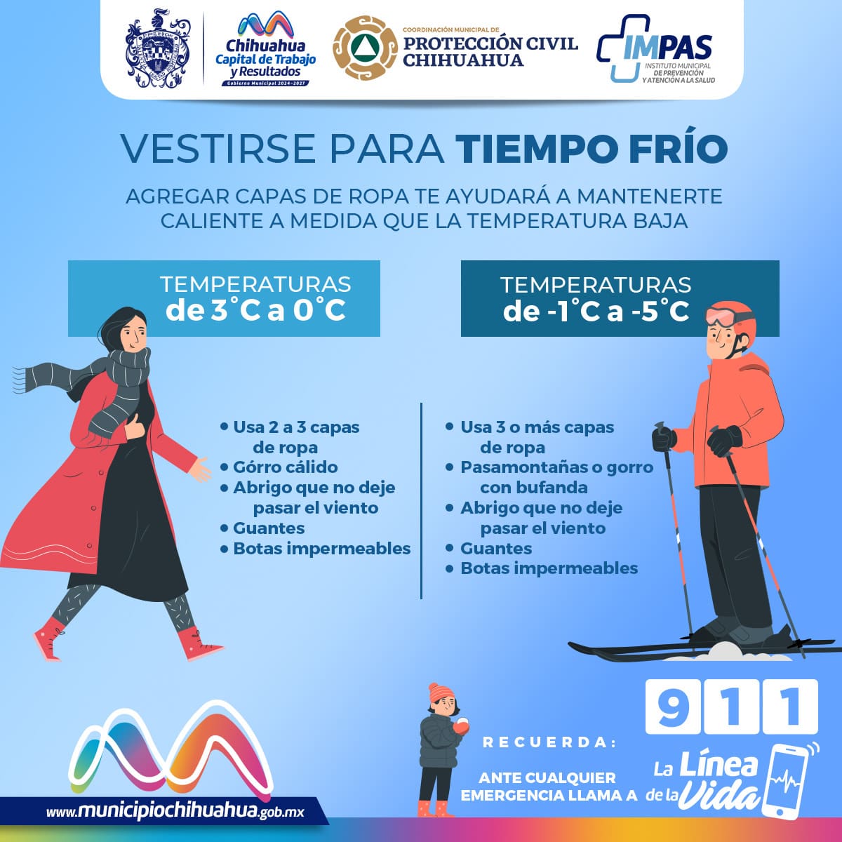 Exhortan a prevenir enfermedades respiratorias ante bajas temperaturas